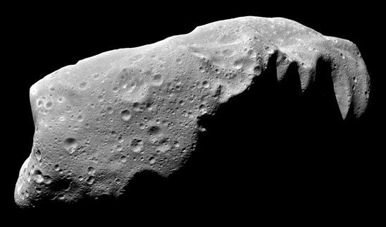 photo of asteroid 243 Ida