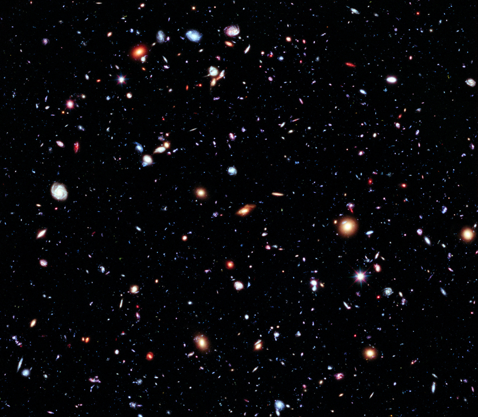 Hubble Extreme Deep Field image (2012)