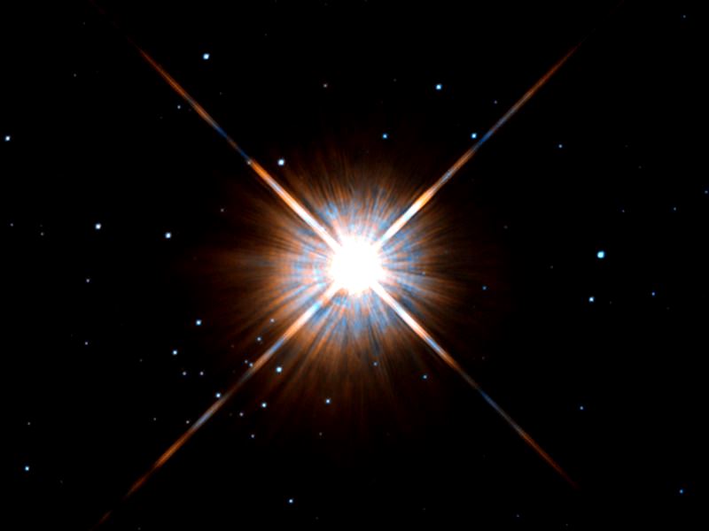 The nearest star, Proxima Centauri