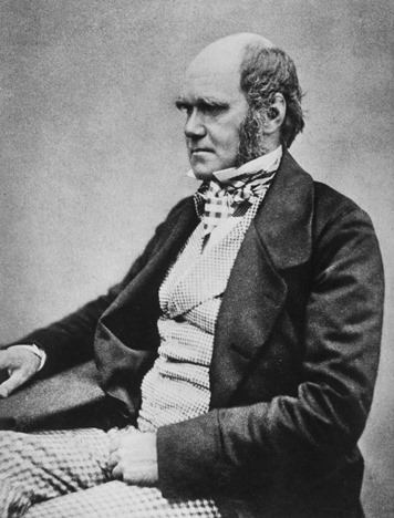 photo of Charles Darwin circa 1854