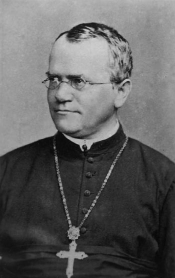 photo of Gregor Mendel in 1880