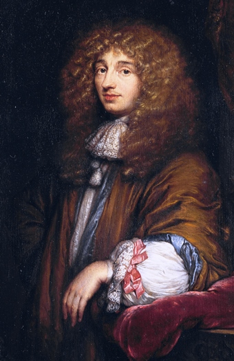 portrait of Christiaan Huygens