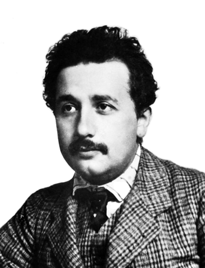 Photo of Albert Einstein circa 1905
