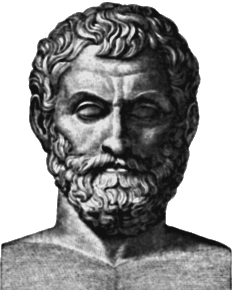 portrait of Thales of Miletus